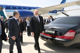 President of Azerbaijan Ilham Aliyev arrived in Türkiye for working visit