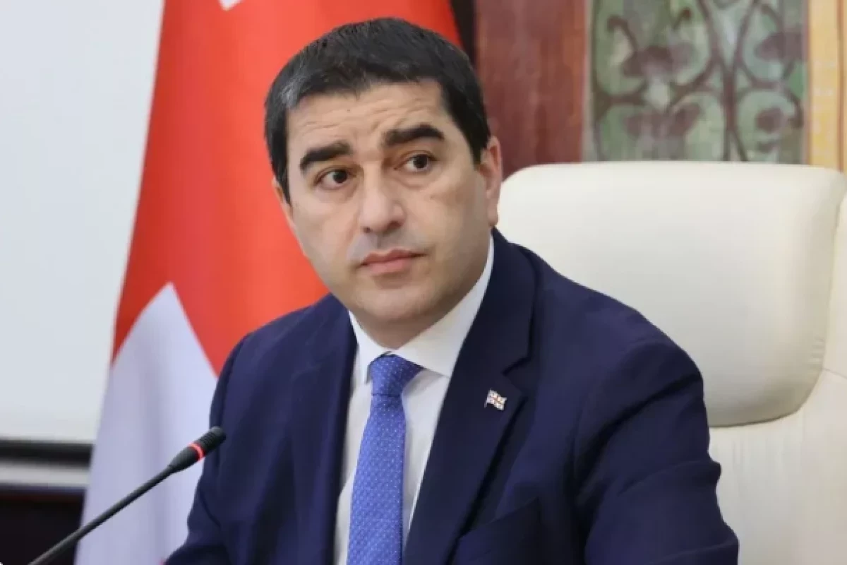Speaker of the Georgian Parliament Shalva Papuashvili