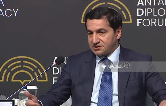 Assistant to the President of Azerbaijan – Head of the Foreign Policy Affairs Department of the Presidential Administration Hikmat Hajiyev