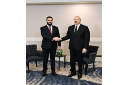 President Ilham Aliyev met with Transitional President of Syria in Antalya - UPDATED 