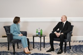 President Ilham Aliyev met with President of Moldova in Antalya - UPDATED 