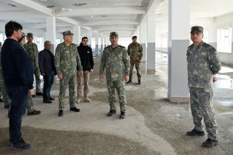 New military infrastructure facilities established in liberated territories