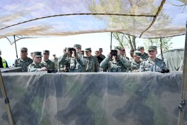 New military infrastructure facilities established in liberated territories