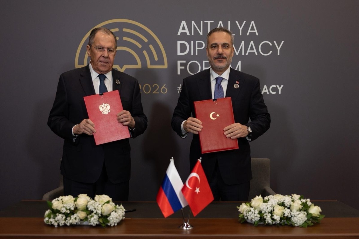 Sergey Lavrov, Russian FM, Hakan Fidan, Turkish Foreign Minister