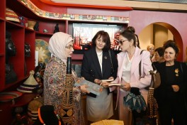 Azerbaijan’s First Lady Mehriban Aliyeva attended panel session on “United for Peace in Palestine: Confronting Scholasticide, Protecting Future” in Antalya - PHOTO 