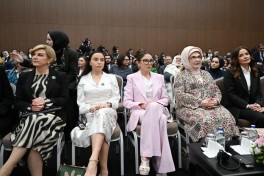 Azerbaijan’s First Lady Mehriban Aliyeva attended panel session on “United for Peace in Palestine: Confronting Scholasticide, Protecting Future” in Antalya - PHOTO 