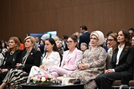 Azerbaijan’s First Lady Mehriban Aliyeva attended panel session on “United for Peace in Palestine: Confronting Scholasticide, Protecting Future” in Antalya - PHOTO 