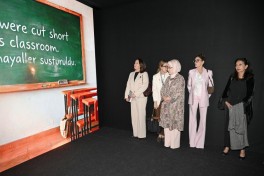 Azerbaijan’s First Lady Mehriban Aliyeva attended panel session on “United for Peace in Palestine: Confronting Scholasticide, Protecting Future” in Antalya - PHOTO 