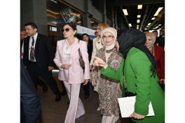 Azerbaijan’s First Lady Mehriban Aliyeva attended panel session on “United for Peace in Palestine: Confronting Scholasticide, Protecting Future” in Antalya - PHOTO 