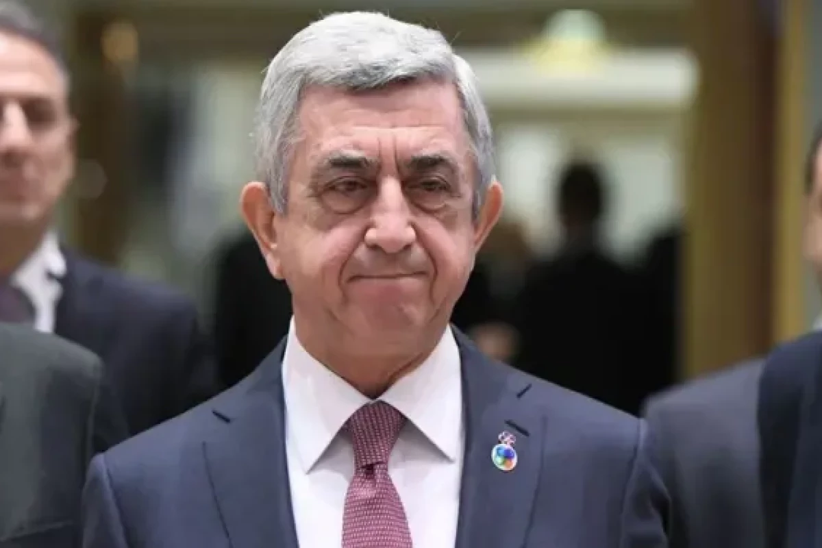 Former Armenian President erzh Sargsyan