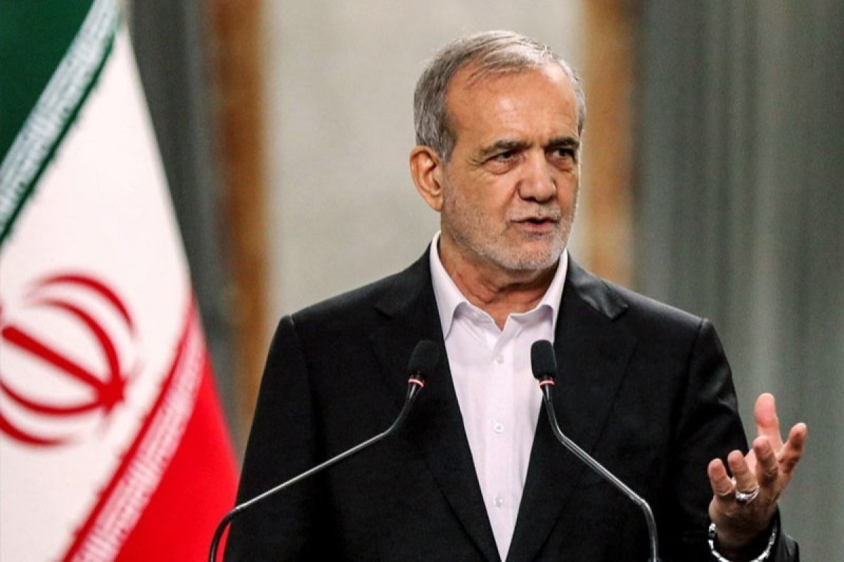 Iranian President Masoud Pezeshkian