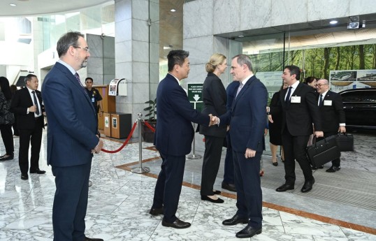 Azerbaijan’s foreign minister is at Bangkok for UN regional session
