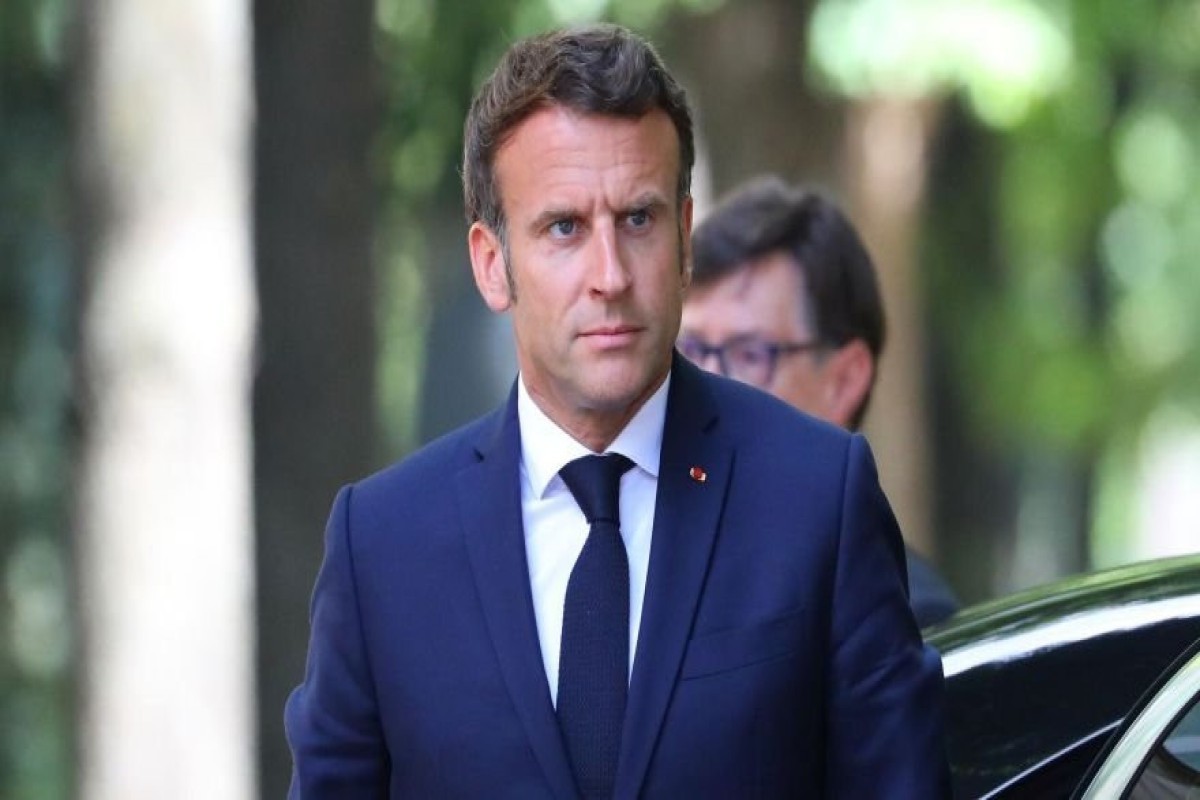 French president Emmanuel Macron