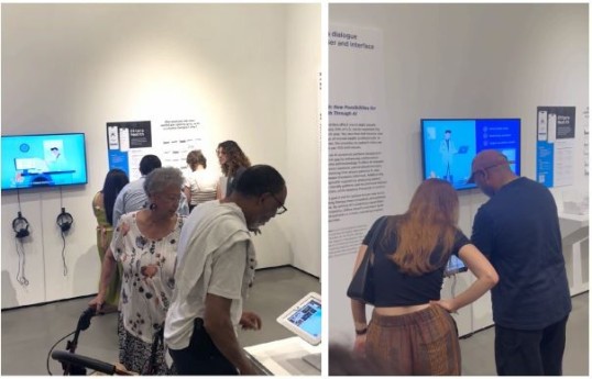Azerbaijani designer presents AI-driven mental health project in California exhibition