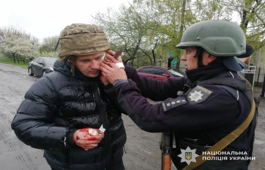Man detonates grenade during arrest in Ukraine, six injured including suspect