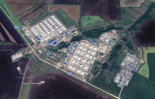 Ukrainian drones strike Russia's Samara oil station, tanks ablaze