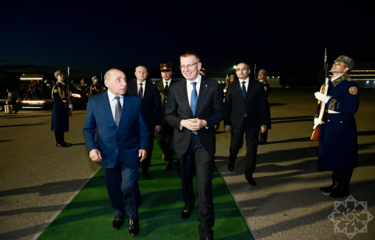 Latvian President Edgars Rinkēvičs embarks on official visit to Azerbaijan