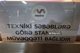 Baku Metro operations restored after technical disruption - UPDATED  - PHOTO 