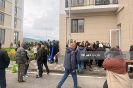 Azerbaijan relocates former IDPs to Aghdam city, families receive house keys -PHOTO -UPDATED - 1 