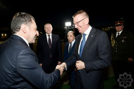 Latvian President Edgars Rinkēvičs embarks on official visit to Azerbaijan