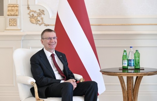 Latvian President Edgars Rinkēvičs