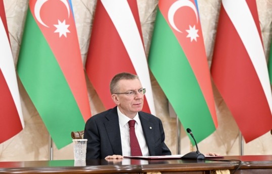 Latvian President Edgars Rinkēvičs