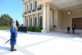 Official welcome ceremony held for President of Latvia -PHOTO 