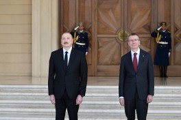 Official welcome ceremony held for President of Latvia -PHOTO 