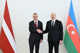 Official welcome ceremony held for President of Latvia -PHOTO 