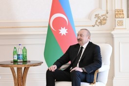 President of Azerbaijan Ilham Aliyev held one-on-one meeting with President of Latvia