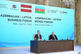 Baku hosted Azerbaijan-Latvia business forum-UPDATED 