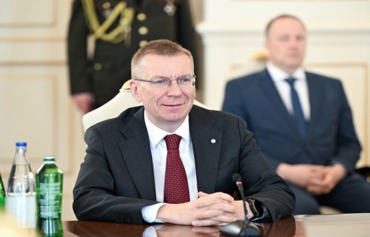 President of the Republic of Latvia Edgars Rinkēvičs