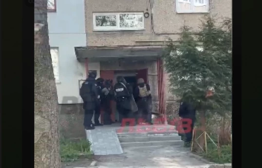 Police operation launched after shooting reported in Lviv