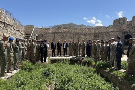 Turkish guests visit territories liberated from occupation