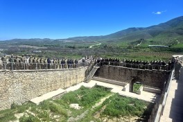 Turkish guests visit territories liberated from occupation