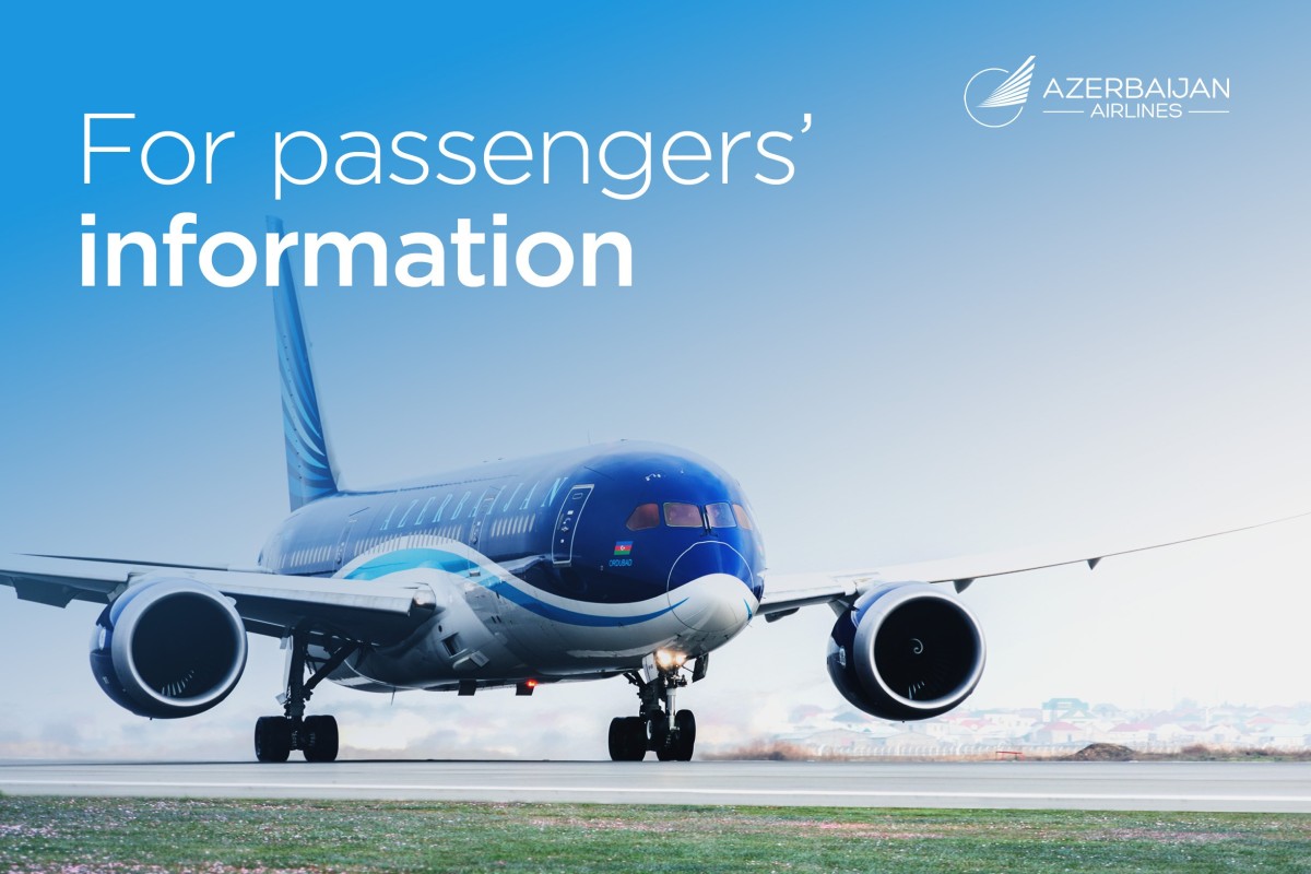 Notice for passengers planning travel to Nakhchivan in May: AZAL recommends purchasing tickets in advance
