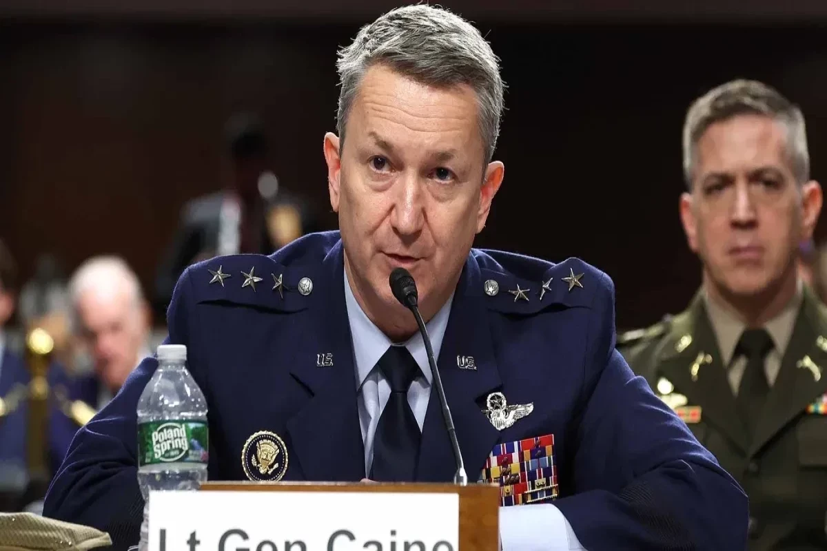 US Chairman of the Joint Chiefs of Staff General Dan Caine