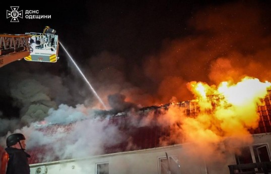 Russian drone hits residential buildings in Odesa, causing casualties