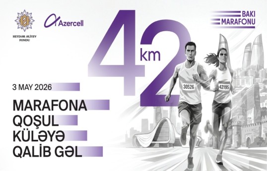 Prizes announced for first full marathon to be held on May 3 in Azerbaijan