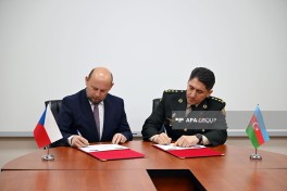 Azerbaijan and Czech Republic sign military cooperation plan