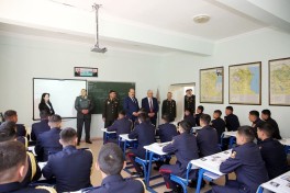 Turkish National Defense University's delegetion visits Combined Arms Army