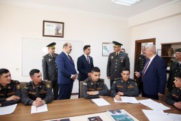 Turkish National Defense University's delegetion visits Combined Arms Army