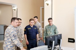 Turkish National Defense University's delegetion visits Combined Arms Army