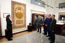 Turkish National Defense University's delegetion visits Combined Arms Army