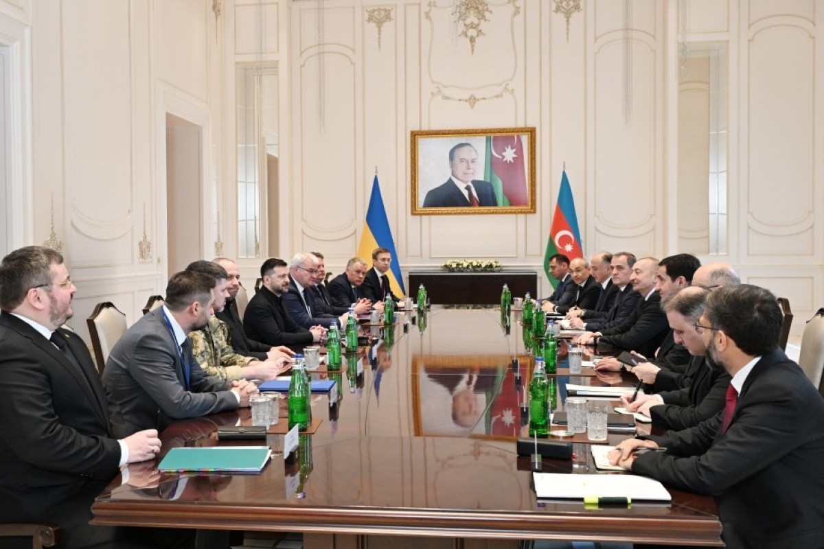 President Ilham Aliyev held expanded meeting with President of Ukraine in Gabala-UPDATED 