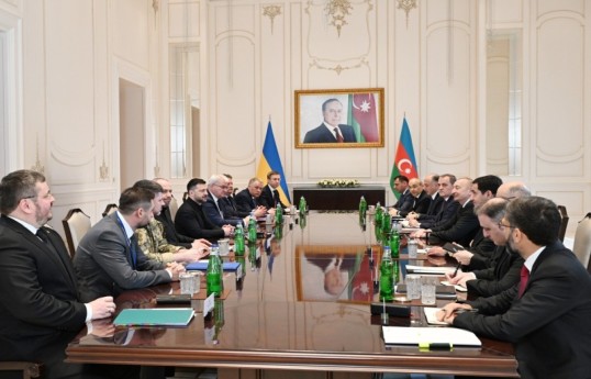 President Ilham Aliyev held expanded meeting with President of Ukraine in Gabala-UPDATED 