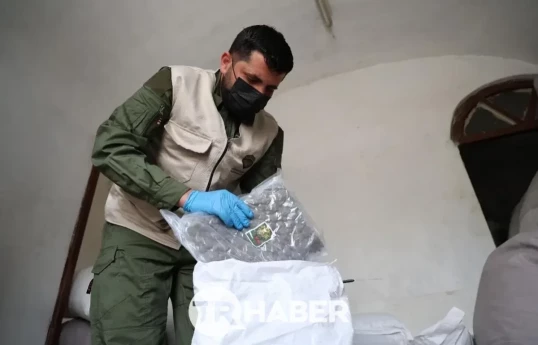 Türkiye and Syria conduct joint operation, 236 kg of drugs seized