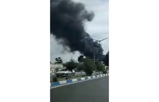 Fire reported in glue plant in Iran's Alborz