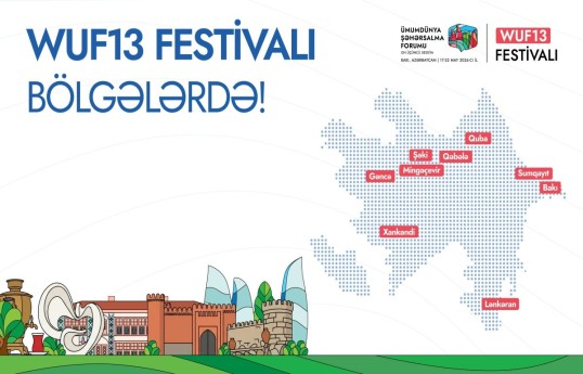 Series of events to be held in several cities of Azerbaijan ahead of WUF13
