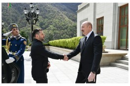 President of Azerbaijan Ilham Aliyev held one-on-one and expanded meetings with President of Ukraine in Gabala - VIDEO  - UPDATED-1 